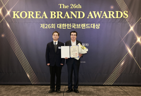 ‘제26회 대한민국 브랜드대상’ 최우수상 국무총리상 수상