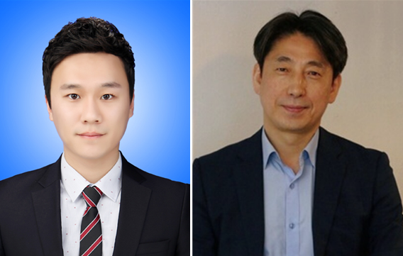 (왼쪽부터)김주민 박사과정생, 이진구 교수