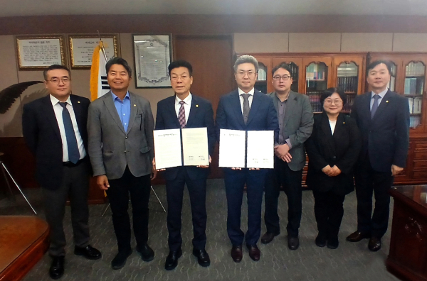 백석문화대, 천안상업고와 ‘협약형 특성화고’ 육성 위한 업무협약 체결식 기념사진