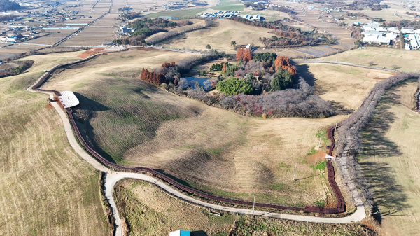 운산한우목장 웰빙산책로 전경