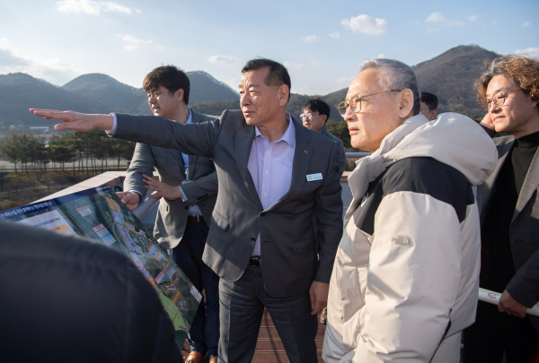 공약 이행률 자료사진_공주 유인촌 문화체육관광부장관 방문(현안사업 건의)