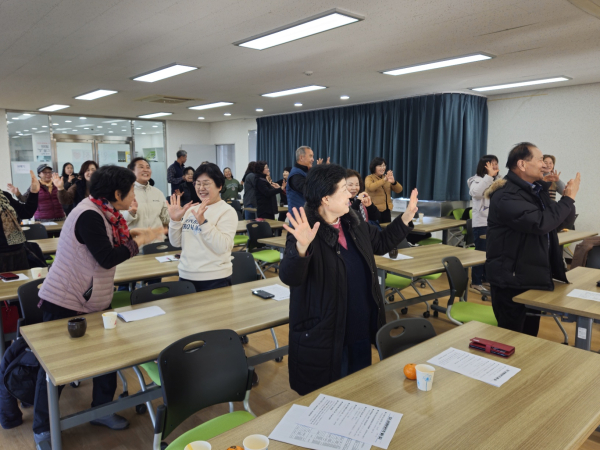 연구회 활동보고 및 과제교육 진행 모습
