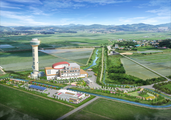 자원회수시설 조감도