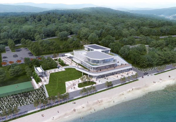 만리포니아 해양레저 안전교육센터 조감도