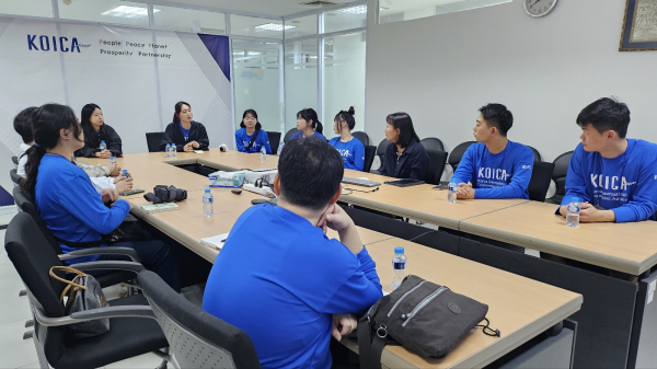 KOICA 라오스 사무소 간담회 사진
