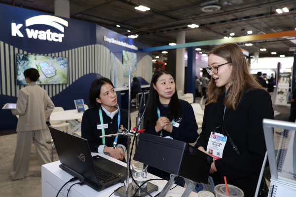 CES 2025 K-water관 현장 스케치