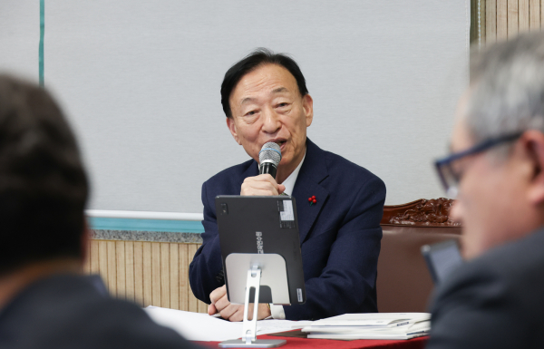 2025년 직속기관 주요업무계획 보고회 개최 모습