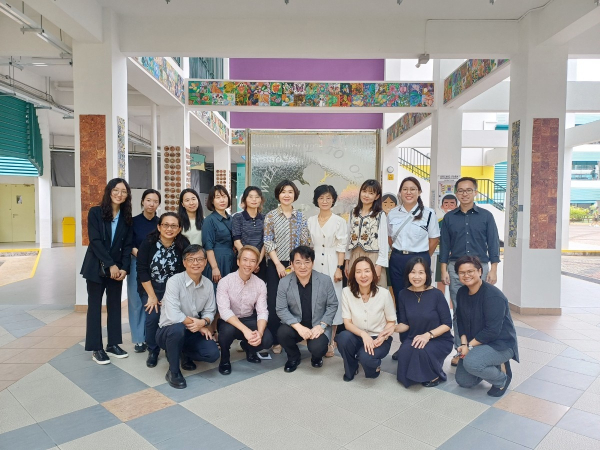 초·중등 교육현장 보편적 국제화 방문 교류 지원 기념사진