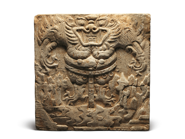 산풍경도깨비무늬 벽돌(3전시실)