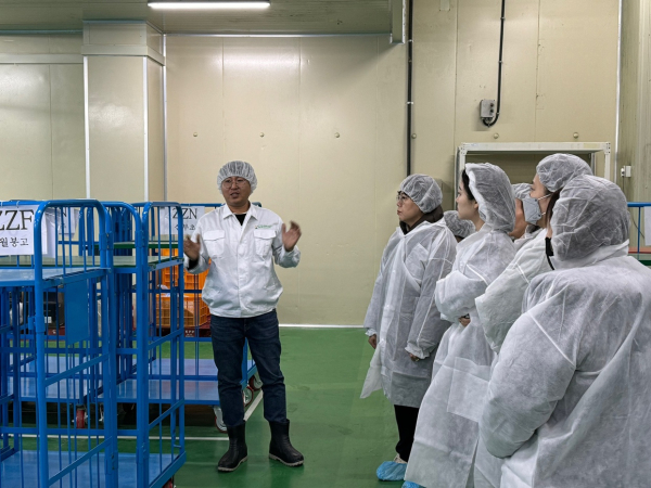 사립유치원 급식관계자 대상 교육 진행 모습