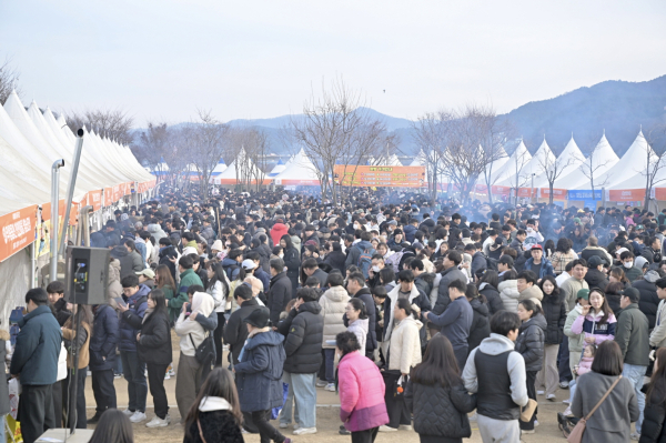 ​군밤축제&밤산업 박람회 개최 현장 모습​