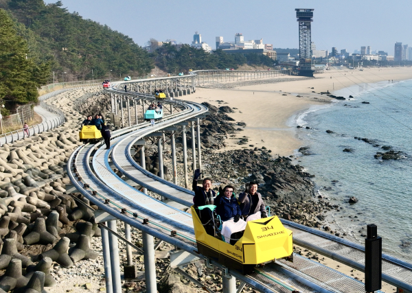 스카이바이크 시승 행사 사진