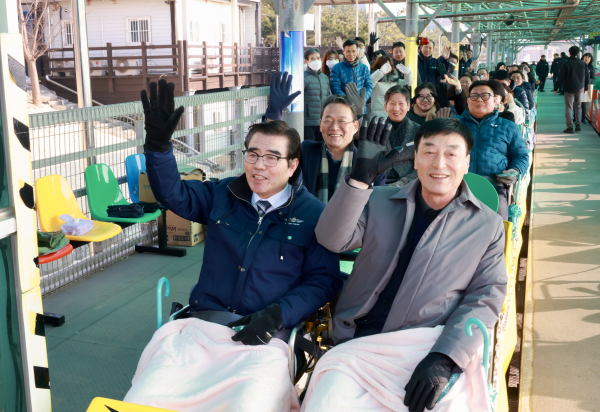 스카이바이크 시승 행사 사진