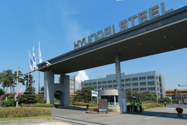현대제철,당진제철소정문