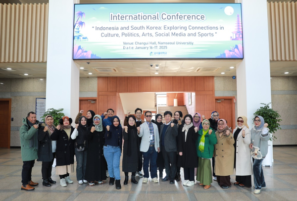 인도네시아 수마트라 우타라대학과 학술대회 공동 개최 기념사진