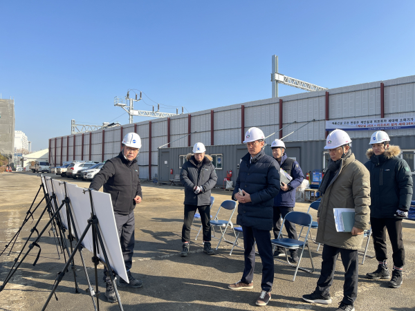 이경열 도시주택국장 주요사업장 현장방문-천안역세권혁신지구