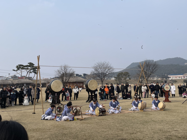 지난해 2월 10일 설 명절을 맞아 서산해미읍성 일원에서 진행된 민속행사