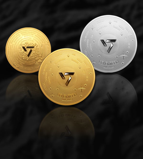 세븐틴 데뷔 10주년 공식 기념메달