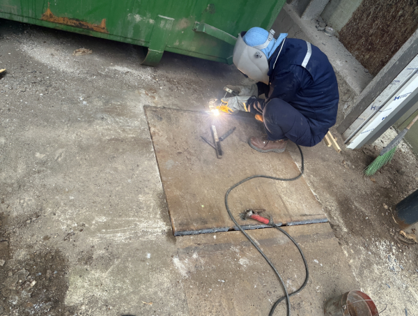 생활자원처리장, 자체 유지보수 모습