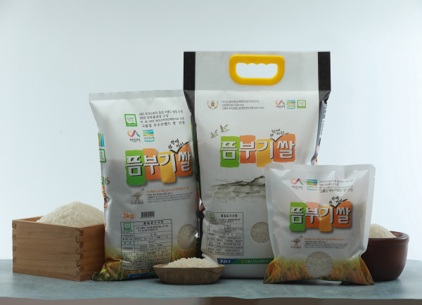서산시 브랜드 쌀 ‘뜸부기 쌀’