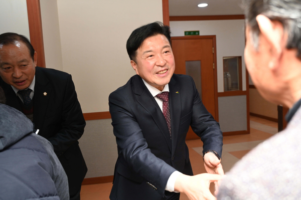 ​최재구 예산군수, 2025년 연두방문 모습​