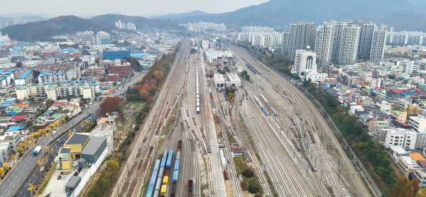 대전 조차장 현황 사진