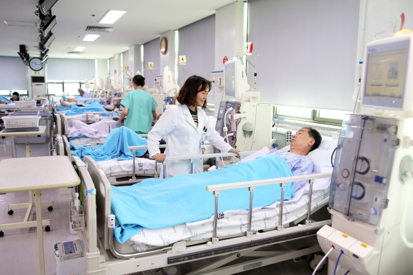 단국대병원 혈액투석실 모습