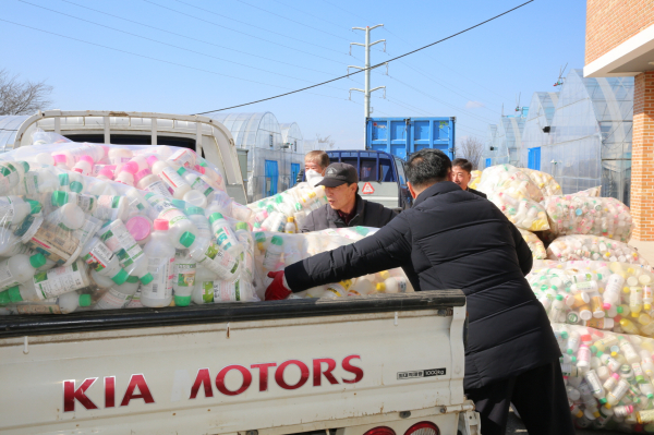 농촌지도자태안군연합회, 21일 ‘저탄소 농업 실천 캠페인’ 전개 모습