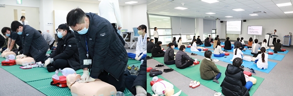 충남대병원 심폐소생술 교육