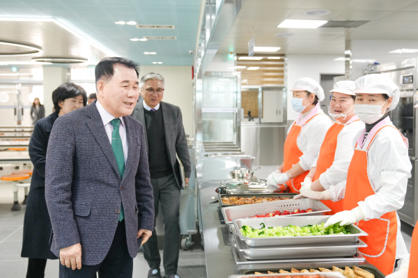 2025년 신설학교 개학 준비 급식 점검