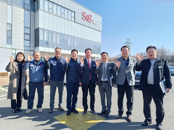 기관 방문 인구전입 독려 사진