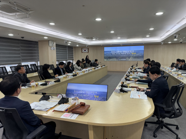 김석필 부시장 주재로 인구정책자문위원회 개최 모습