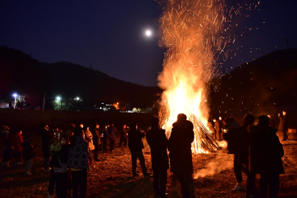 세종 등곡리동제 똥수깐태우기
