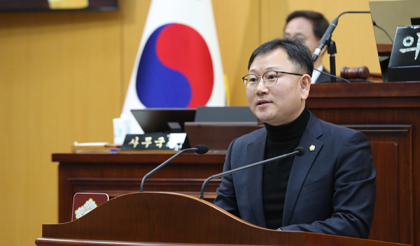 제303회 서산시의회 임시회 5분 자유 발언(문수기 의원)