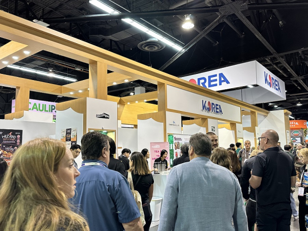 NPEW 식품박람회 한국관 전경