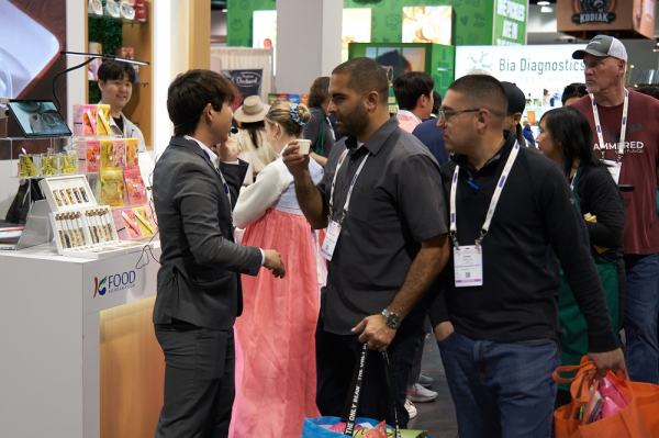 NPEW 식품박람회 한국관 전경