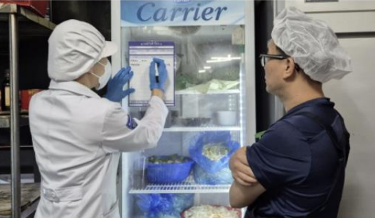 음식점 주방 환경개선 컨설팅 지원 모습