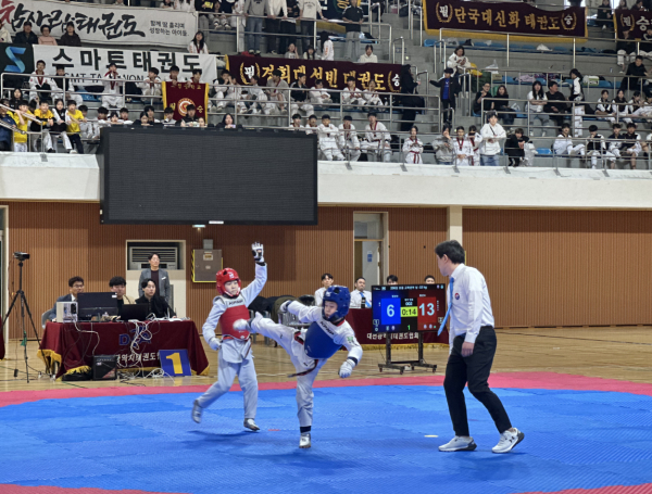 제54회 전국소년체육대회 대전 대표선수 선발전 개최 모습