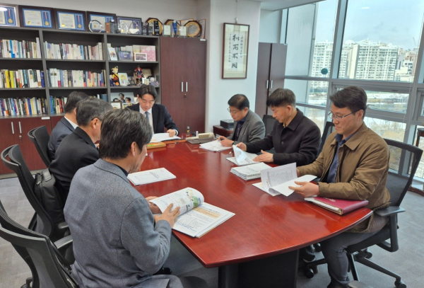 정부예산 확보 위해 국회 방문 (강훈식 의원 방문 모습)