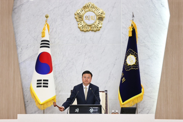 당진시의회 제118회 임시회 제2차 본회의 폐회식