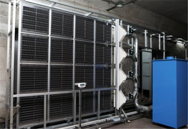 지하철 서대전네거리역 공조실에서 실증 시험을 완료한 한국기계연구원 무필터 공기정화 시스템