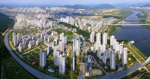 행복도시 항공샷