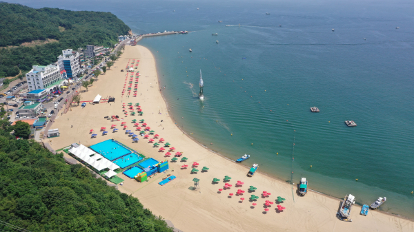 왜목해수욕장 공공 야영장