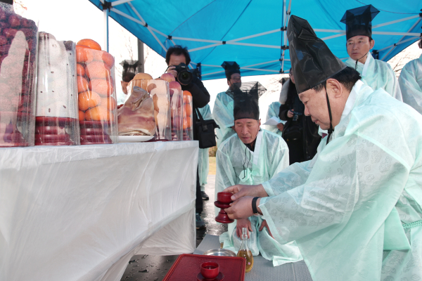 2025년 면천은행나무 목신제 사진