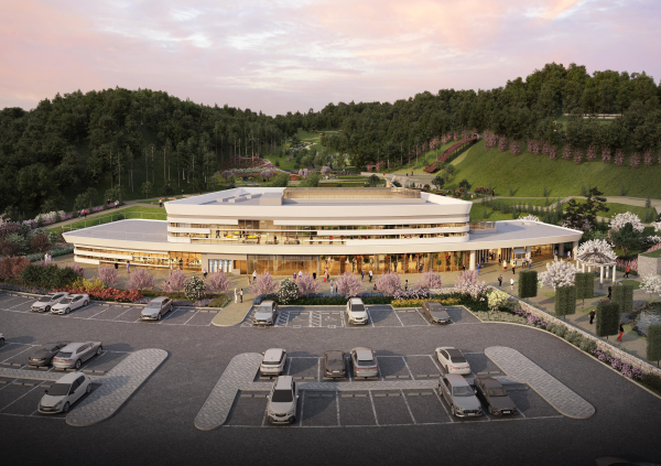 가든센터건물 조감도