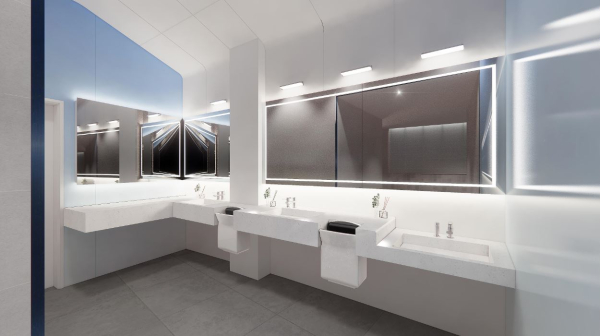 여수엑스포역사 시설 개량(여객 화장실 투시도)