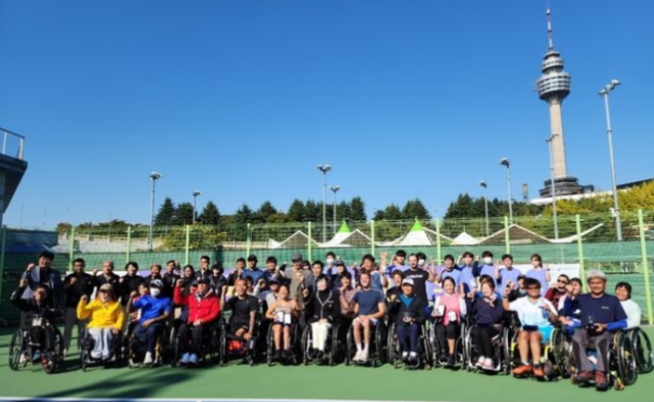 세종시 테니스 선수단