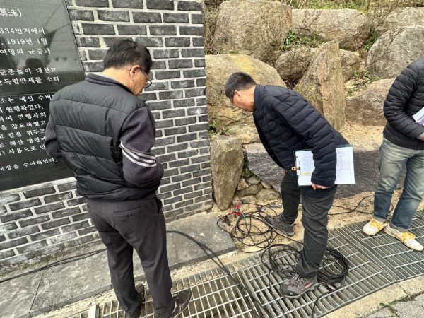 축제·행사장 안전 점검 모습