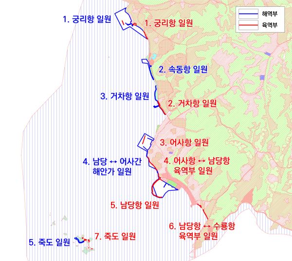 산자원보호구역 _위치도)