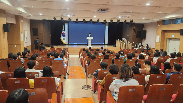 기록물관리 담당자 전문성 강화 교육 진행 모습